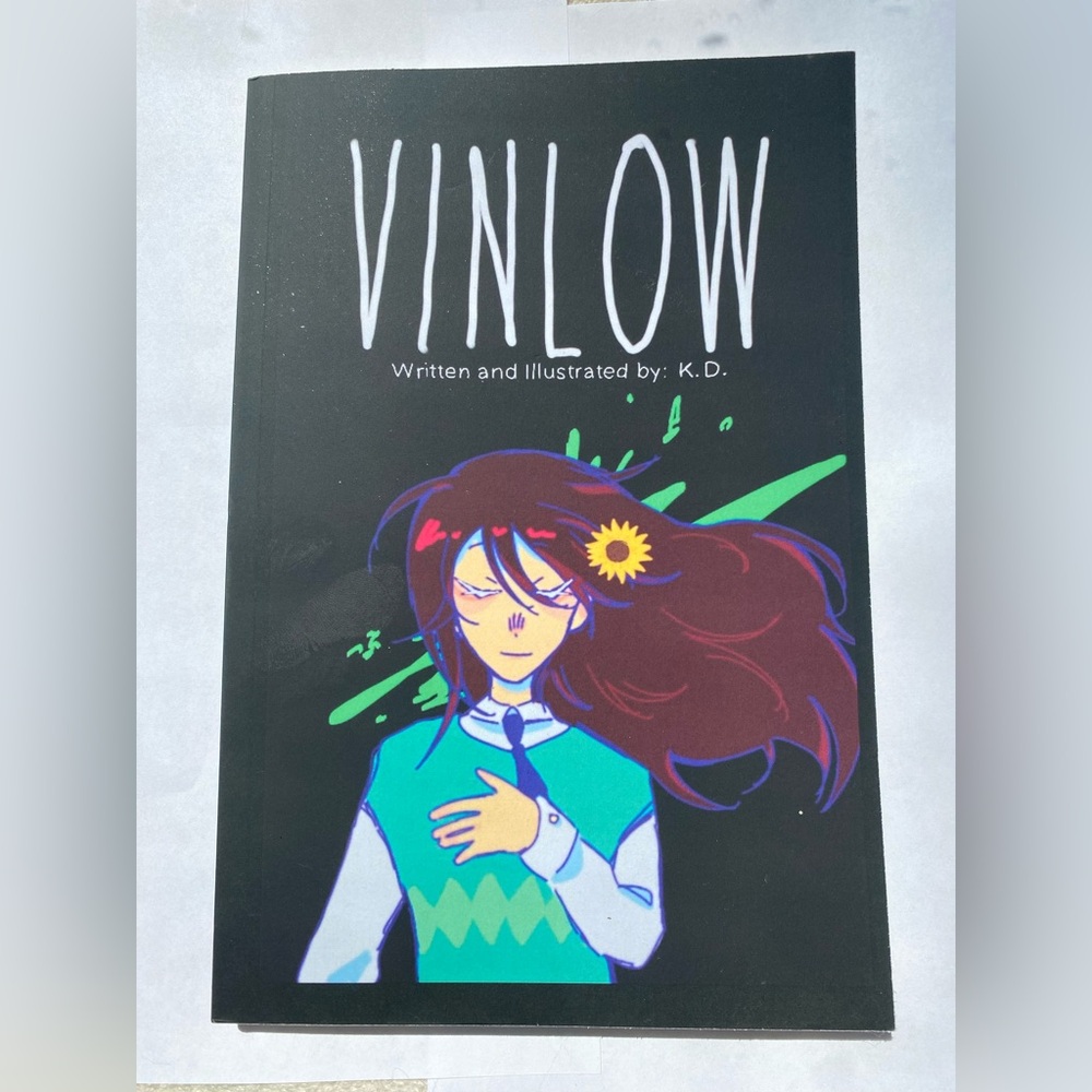 VINLOW AGES 12~18+ WRITTEN AND ILLUSTRATED BY K.D. New Published 4-23-2025